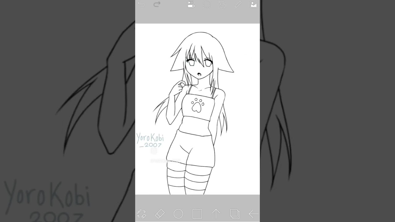 how to extract your lineart from your sketck #arthack #ibispaint #art #artist
