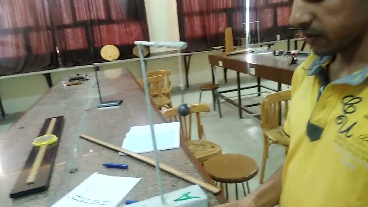 تجربة البندول البسيط