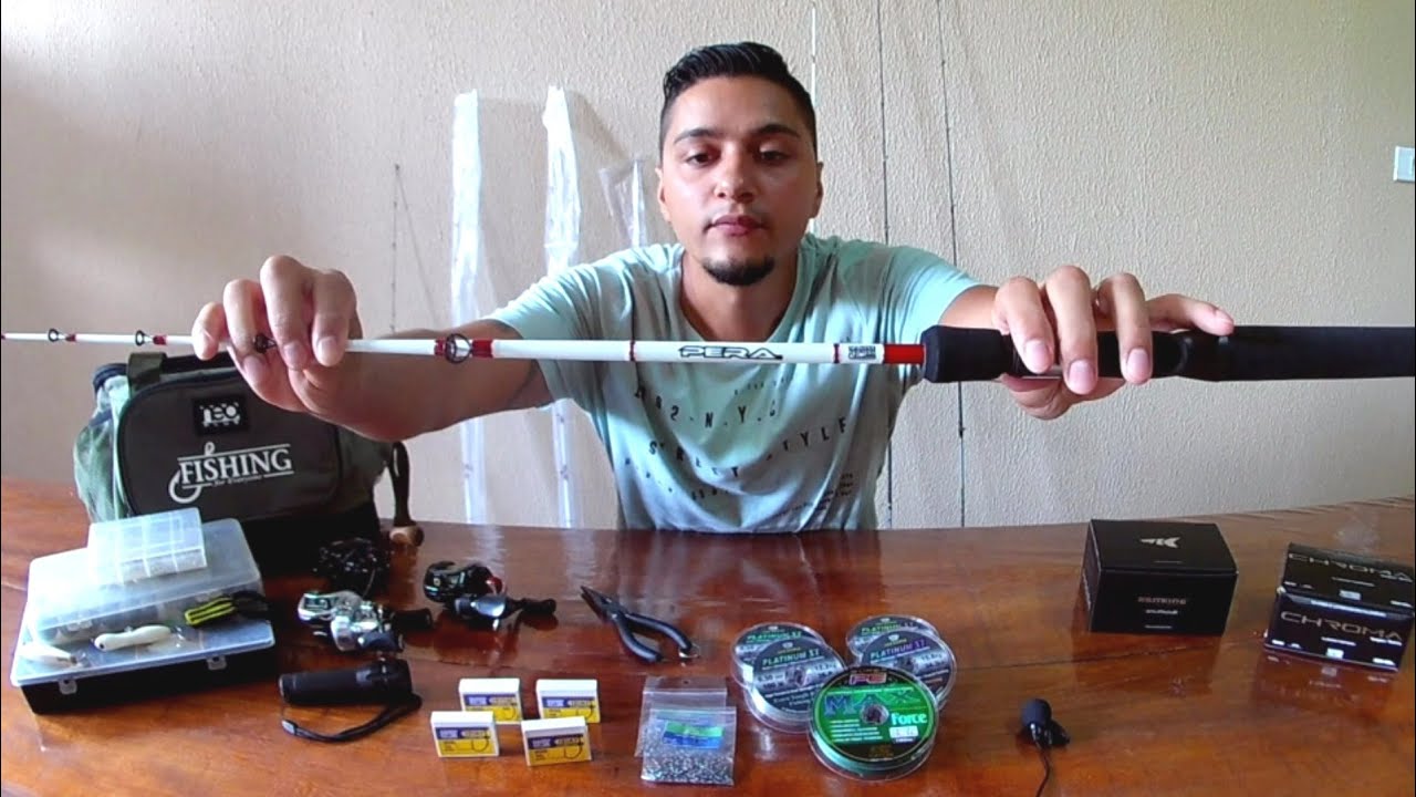 EQUIPAMENTO DE PESCA!! PARA PIAU? PIAPARA? PIAUÇU??VEJA AGORA!!!Minha Tralha Dicas NF.