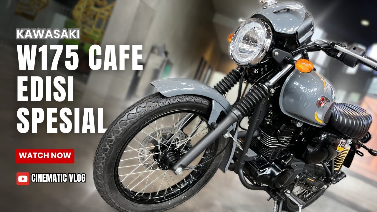 Kawasaki W175 Cafe Abu-abu | Review