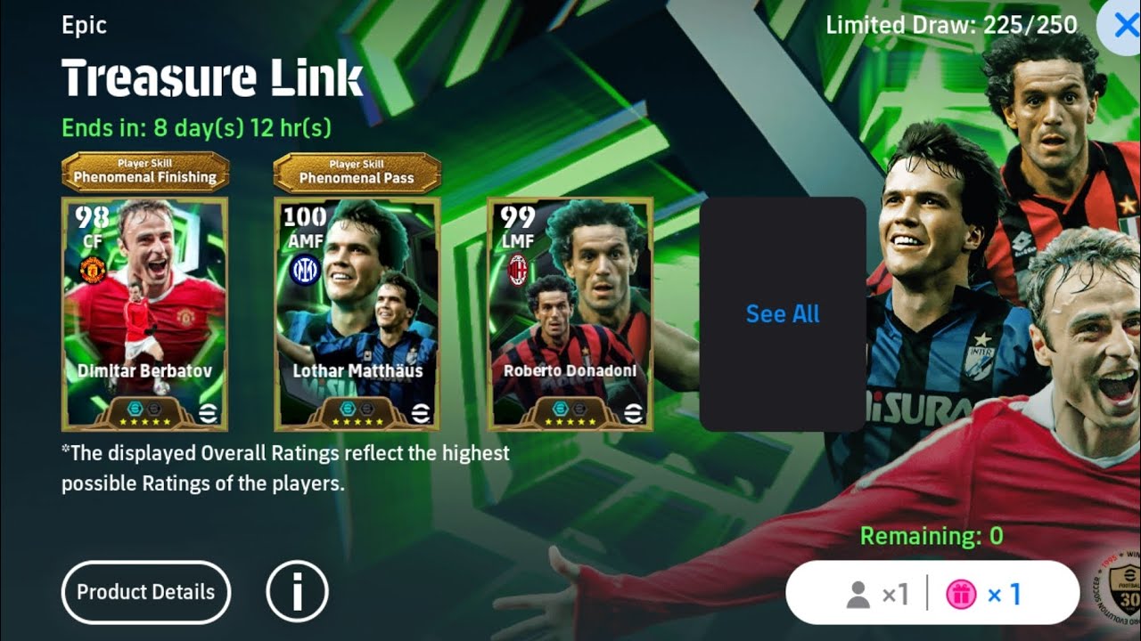 Treasure link box spin 💥 new year spacial box..  E football. Iam spin in tha box  #9algames 