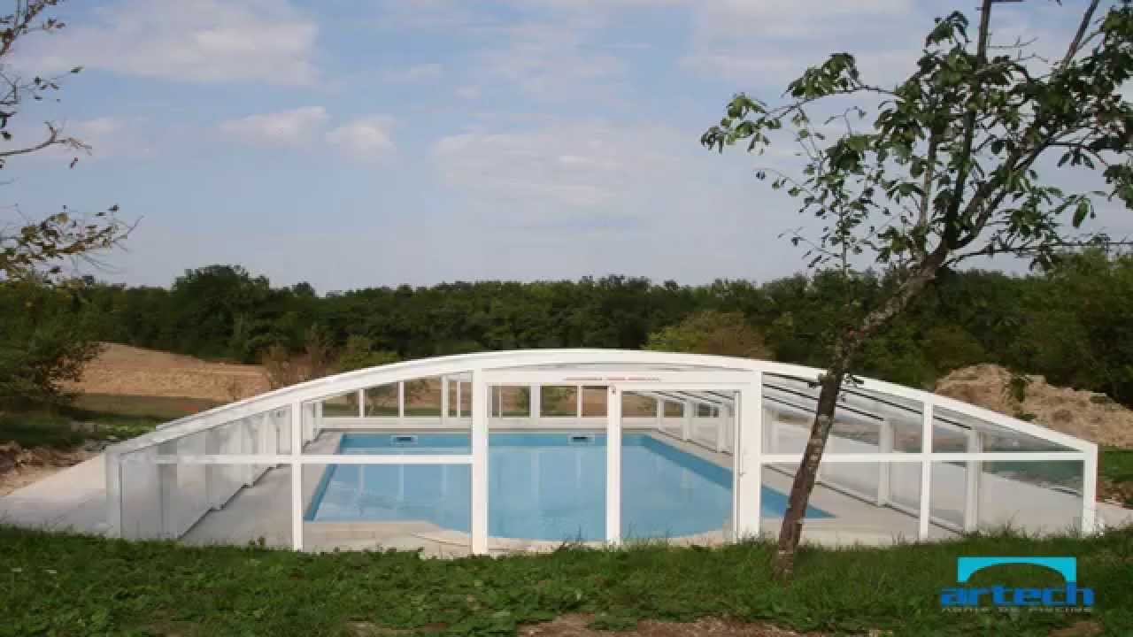 Abri piscine mi-haut ARTECH MEDYO