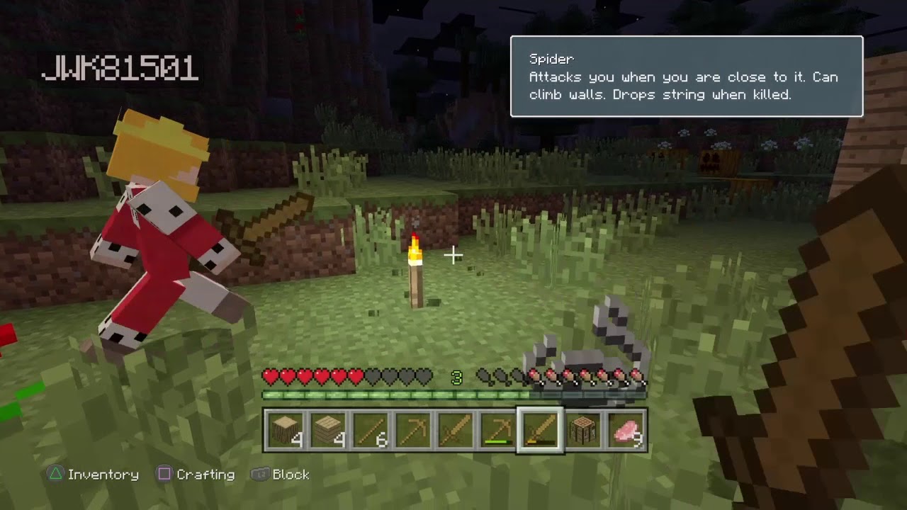 Minecraft trying to survival and having fun with my brother and his friend Robert