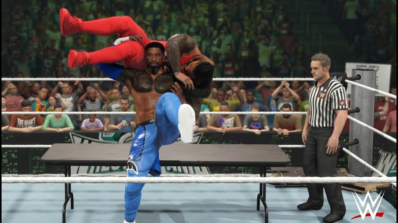 WWE 2K23 Street Fight Jey Uso vs. Jimmy Uso WrestleMania 40