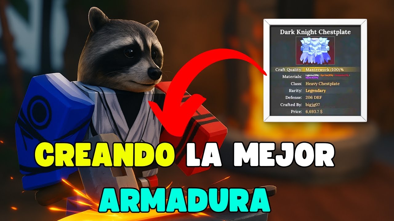 🔴 THE FORGE - la forja  #roblox