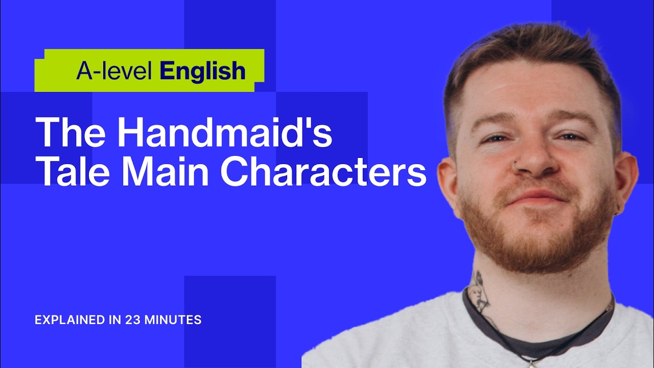 The Handmaid's Tale Main Characters | A-level English Literature