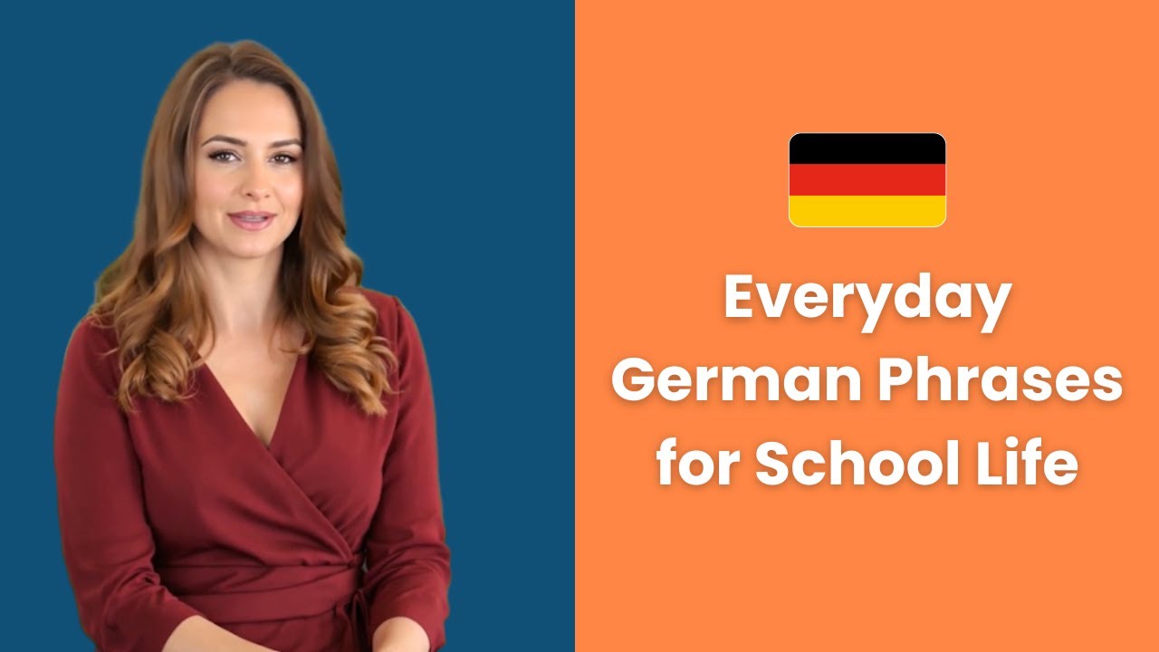70 Short & Practical German School Conversations You Need to Know 🇩🇪🏫
