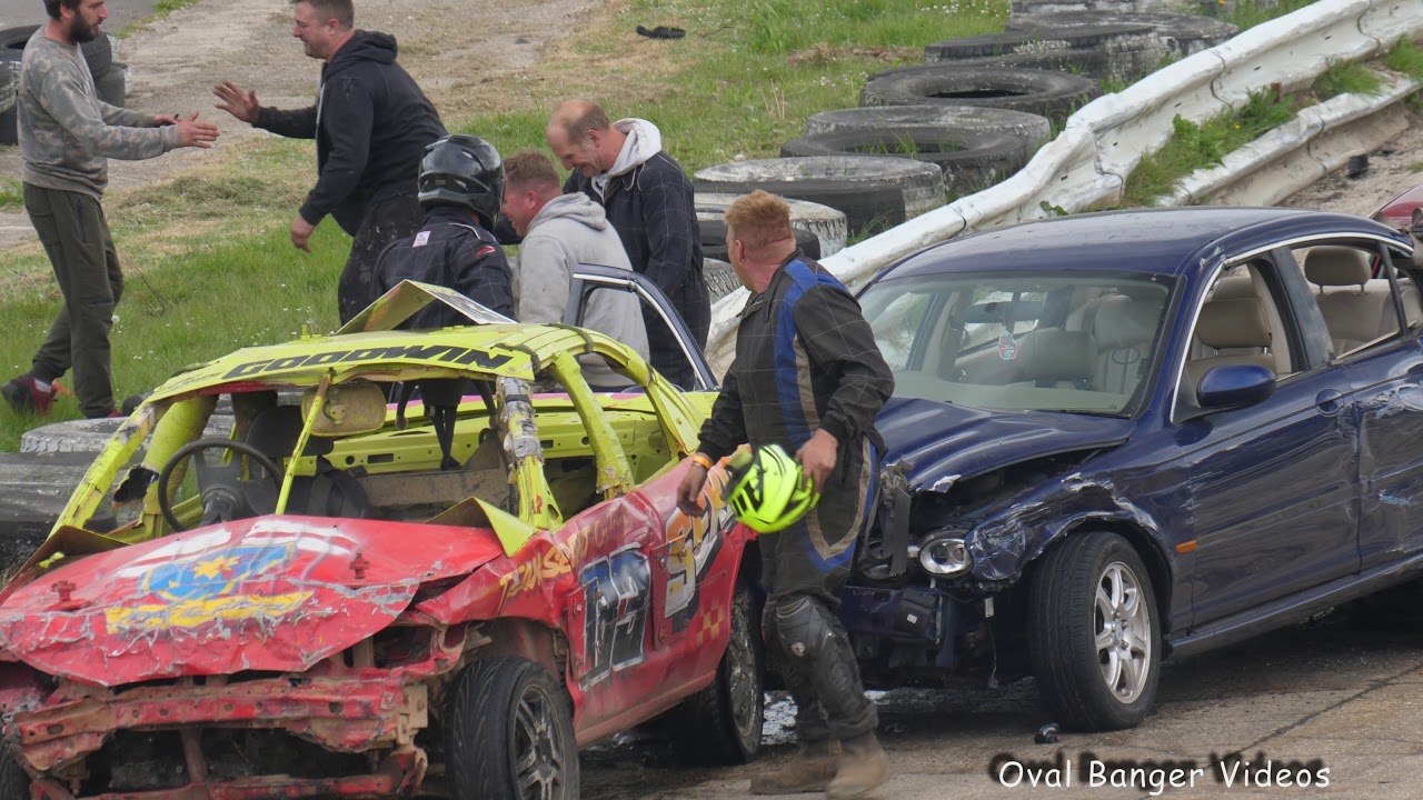 Banger Racing Angmering Oval Raceway - CB Contact - 6th May 2019