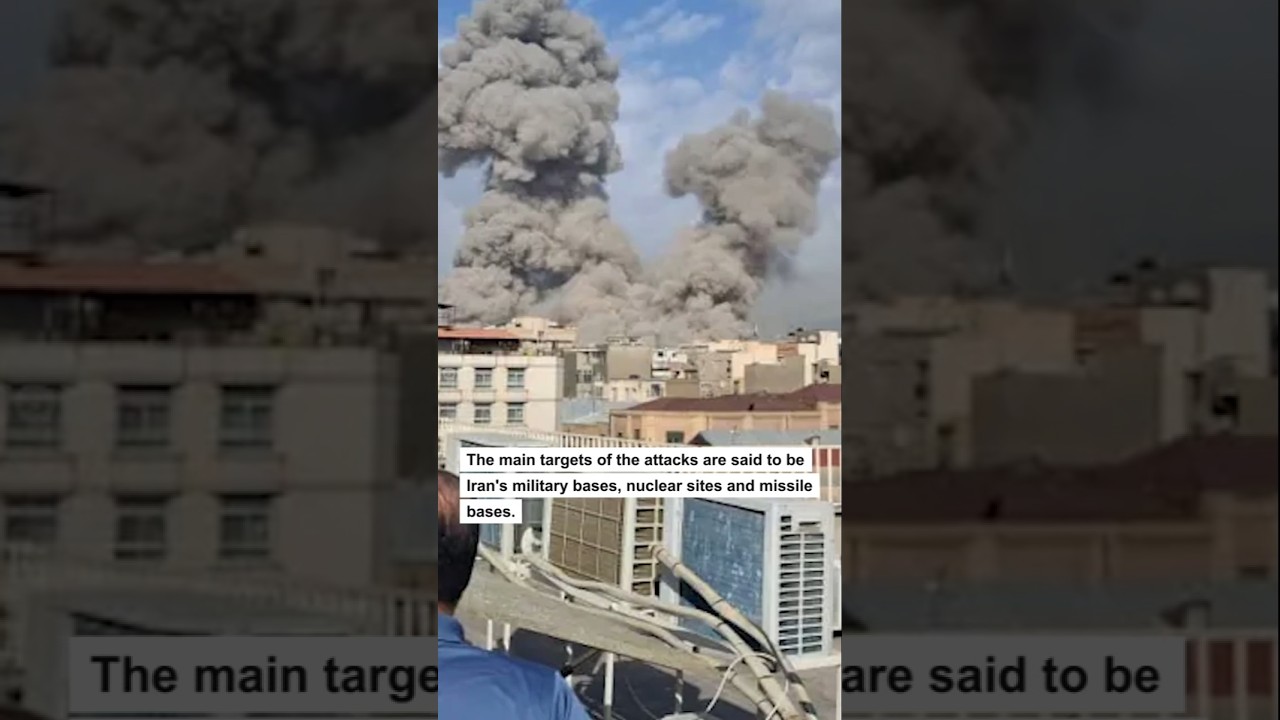 Israel & US Strike Tehran! #shorts #geopolitics