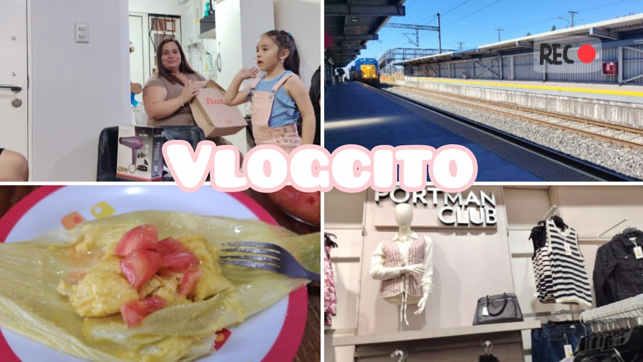 Primera vez en Biotren 😱😅/ Cumple Yesi 💞/ comiendo rico en verano 🥰 