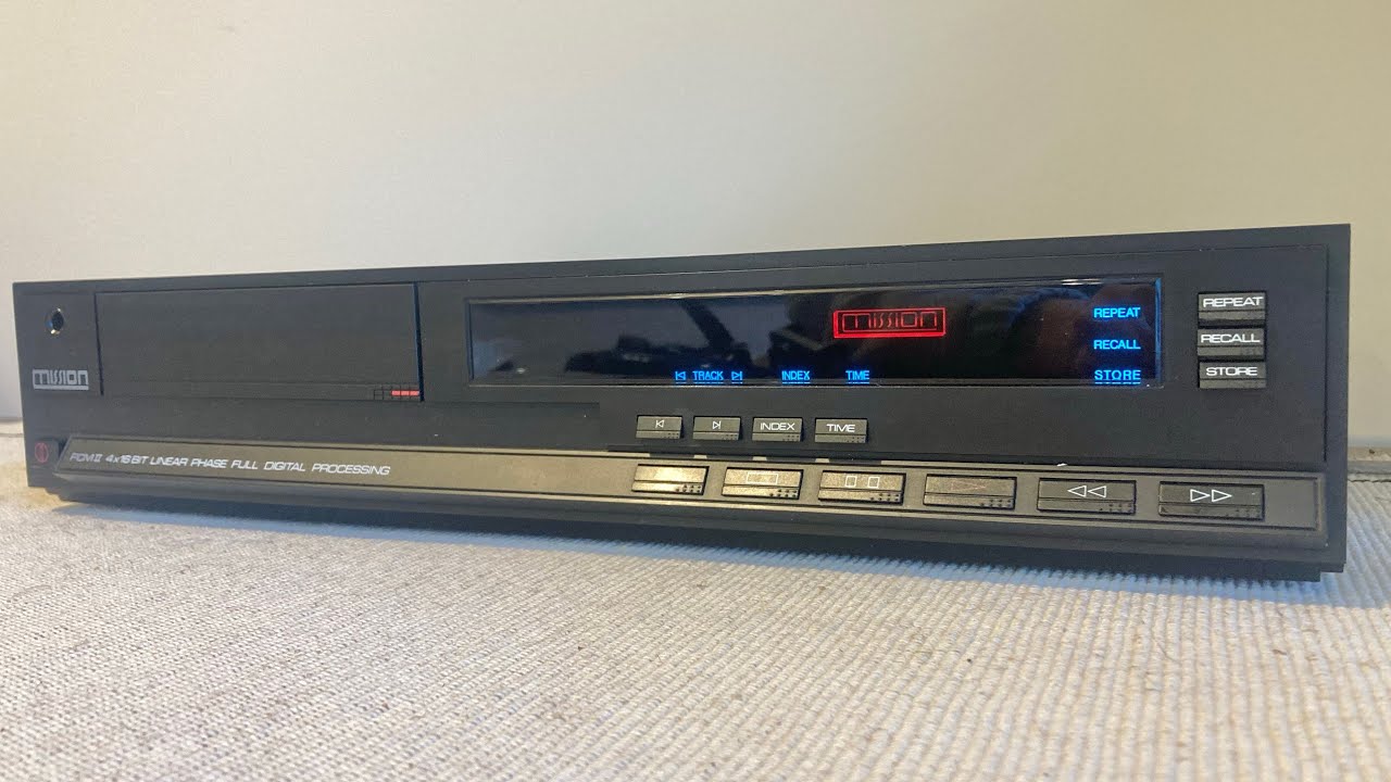 This MISSION PCM II Is A Great Example Of 1980’s British Quality CD Players