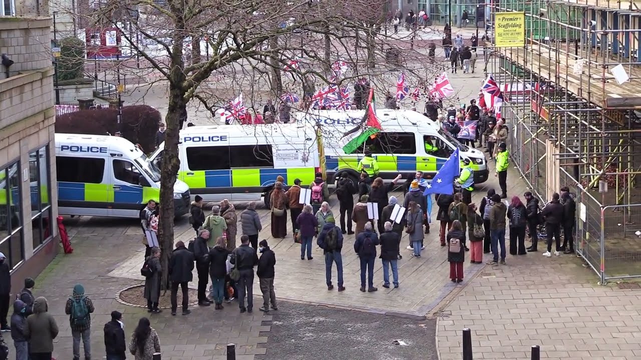 Pro/Anti Migrant & Refugee Protest #27  Newcastle 2026
