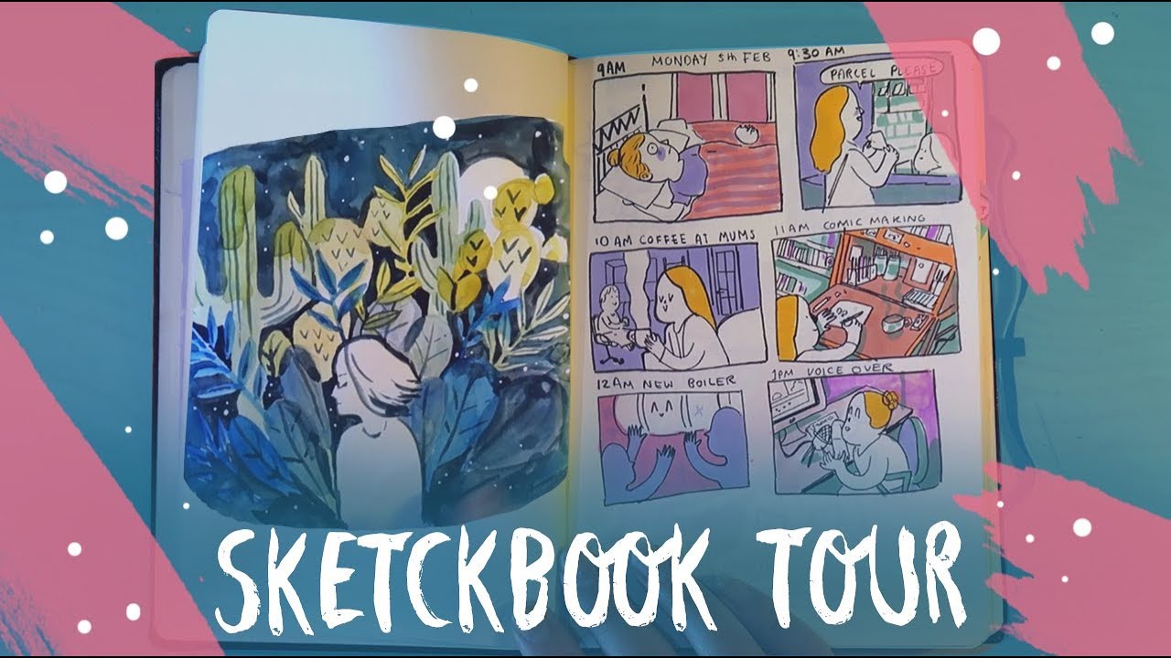 Half-Way Sketchbook Tour