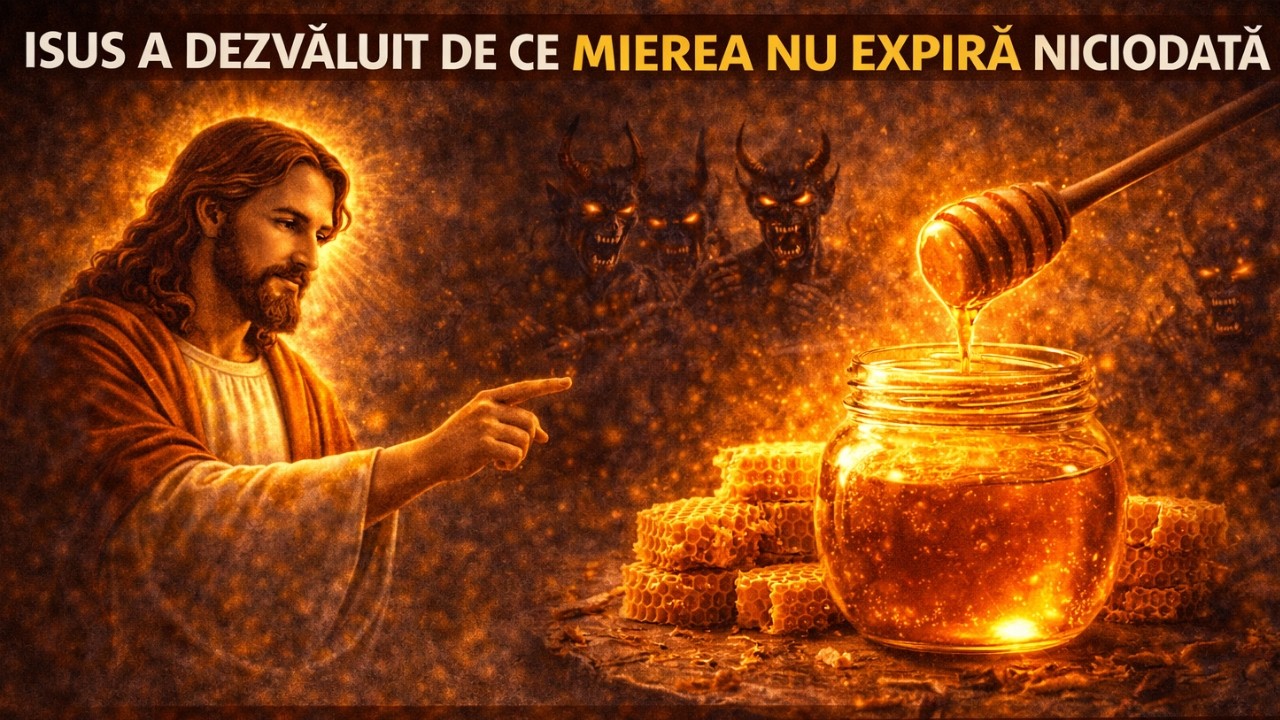 Isus a Dezvăluit De Ce Mierea Nu Expiră Niciodată — Poartă Frecvența Monadă pe Care Arhonții Nu o...
