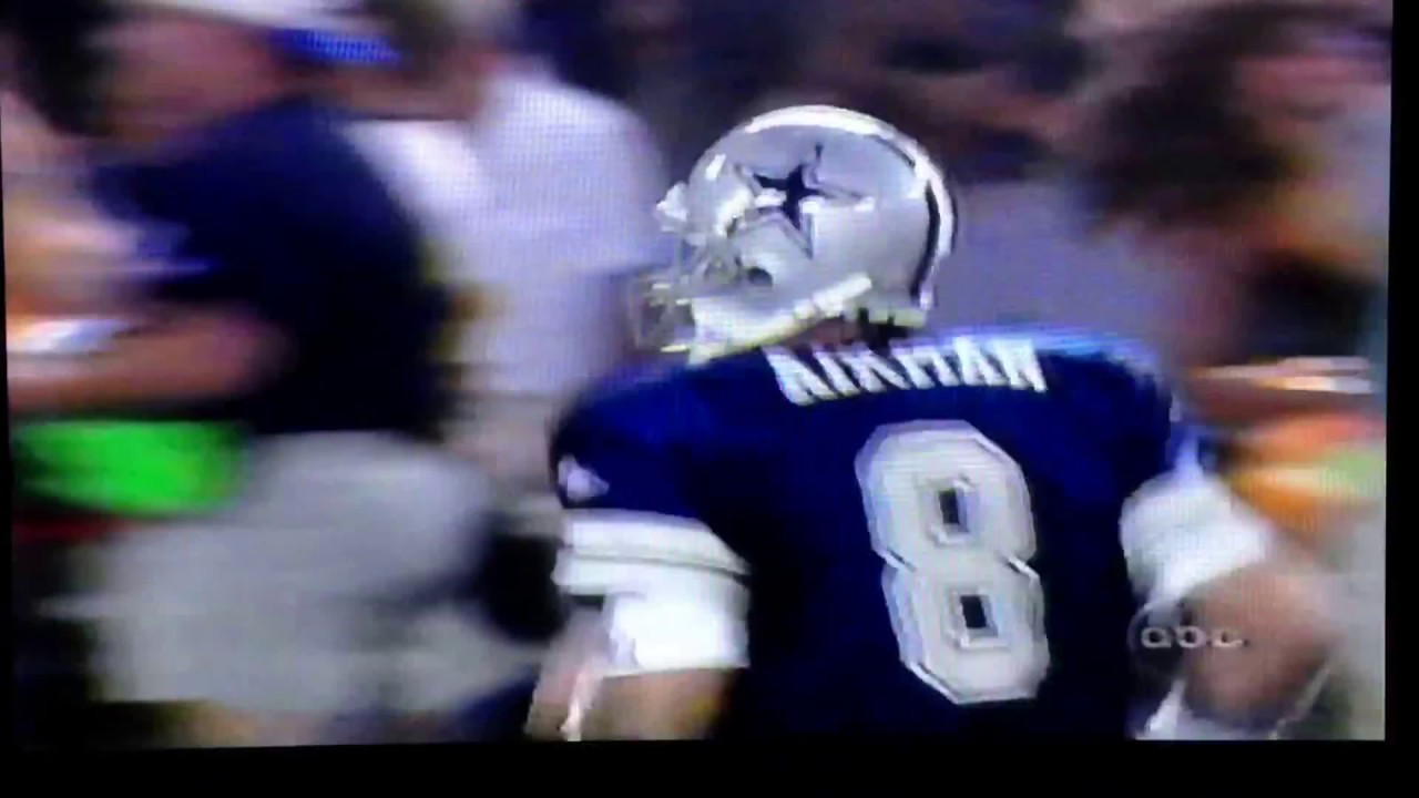 1993 Dallas@Washington Aikman 80yd TD pass to Harper