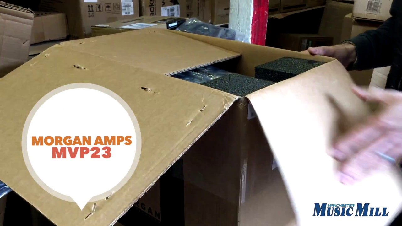 Morgan Amplification MVP23 Unboxing - Manchester Music Mill