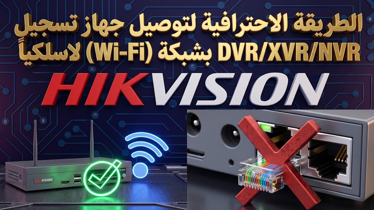 الطريقة الصحيحة لتشغيل USB Wi-Fi على Hikvision DVR/XVR/NVR | دليل خطوة بخطوة !