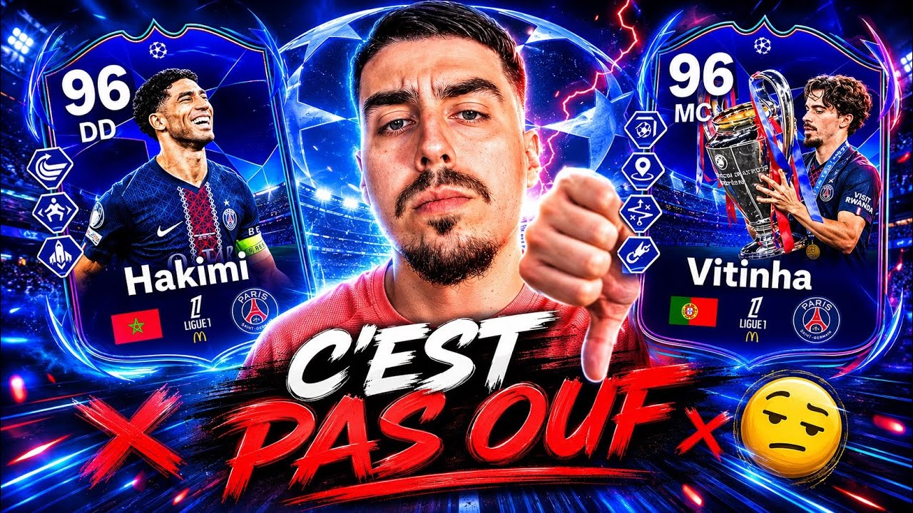 LES CARTES RTTF DU PSG SONT SURCOTE ! 😱