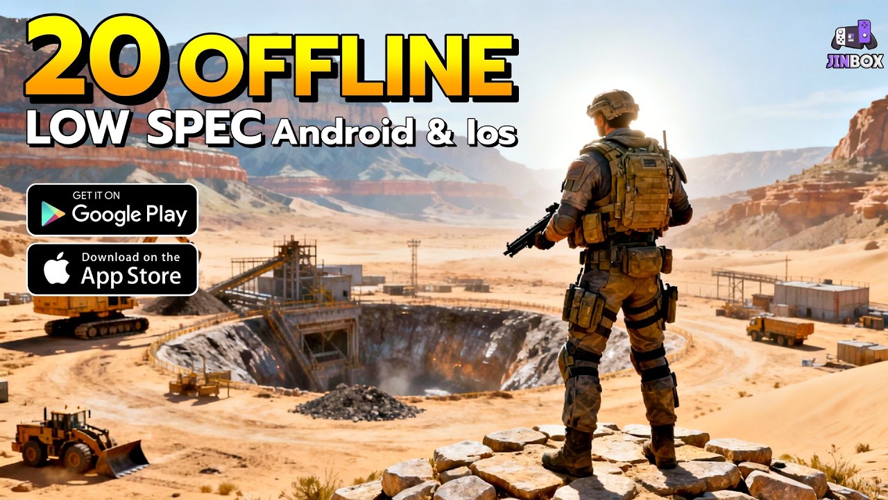 20 Offline Mobile Games for Low-End Devices  Android & iOS (2026 Edition)