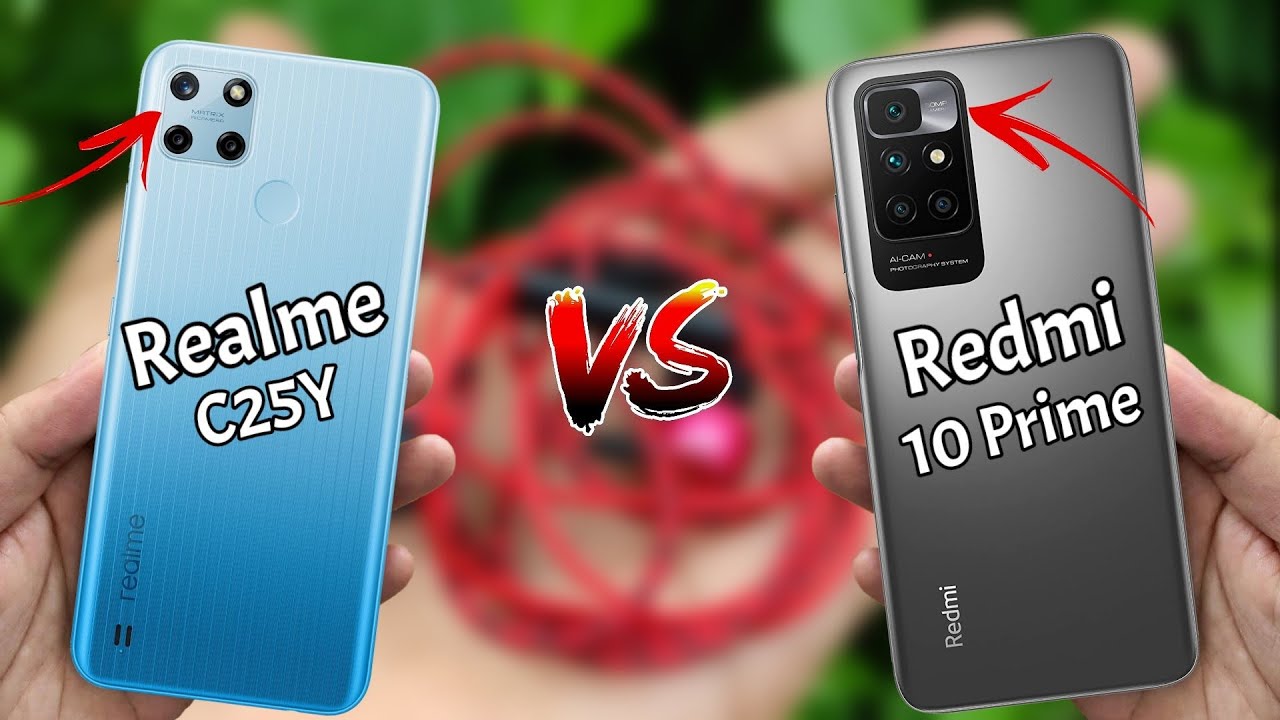 Realme C25Y VS Redmi 10 Prime Camera Comparison