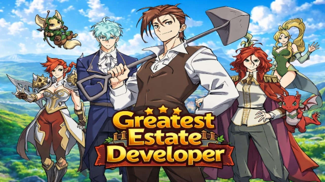 Greatest Estate Dev: Squad TD - Game Cerita Manhwa , Menarik & Banyak Karakter Kerenn !! #manhwa .