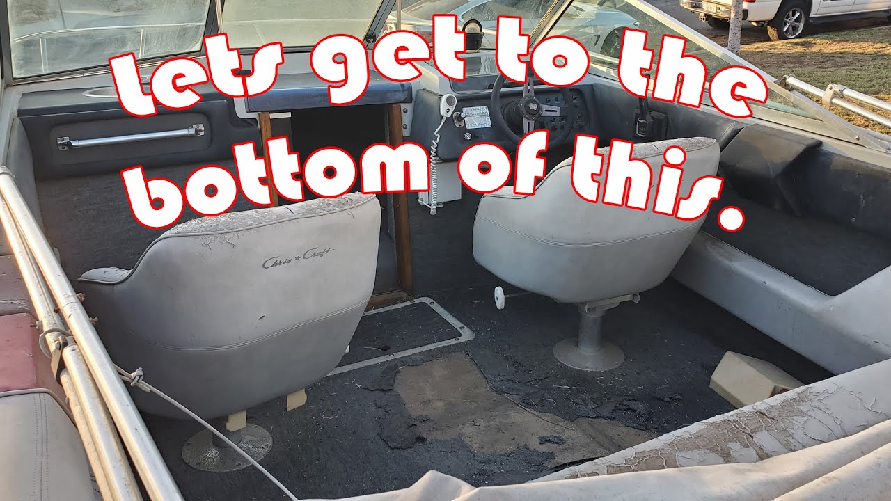 Chris Craft Scorpion Project Part 2   Carpet