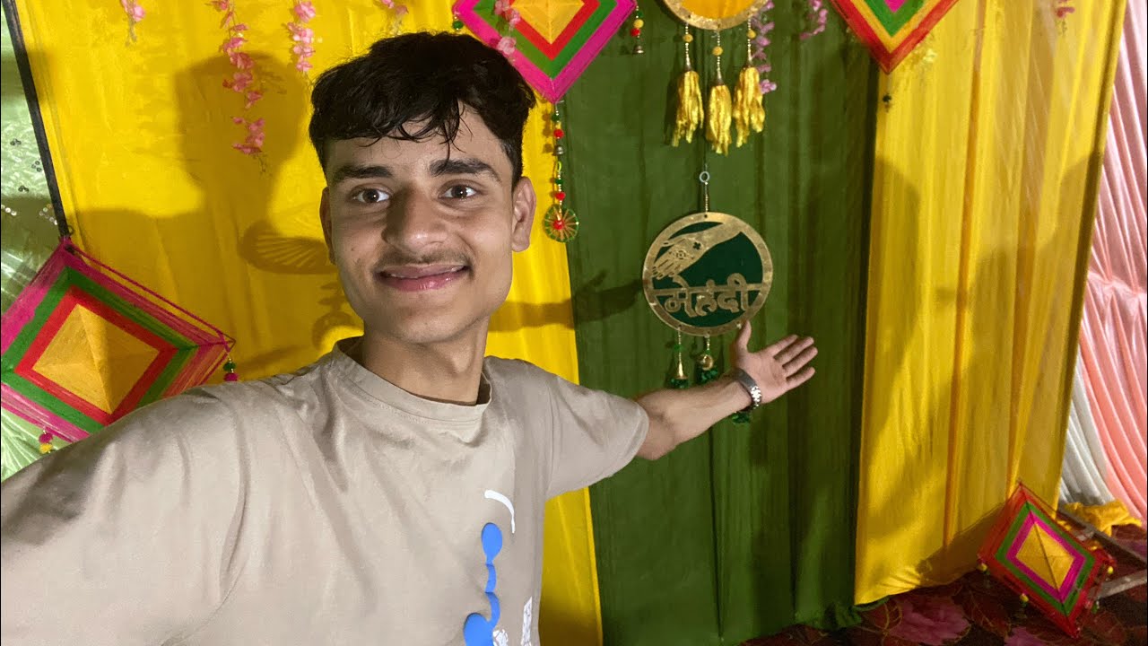  Haldi vlog and masti