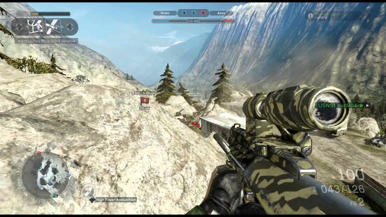 Medal of Honor Warfighter Multiplayer Gameplay  -Sector Control-  F88/AUG Pointman class