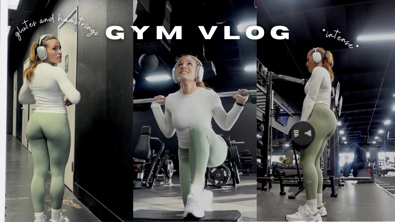 Fitness vlog| leg workout, running, pre workout meal