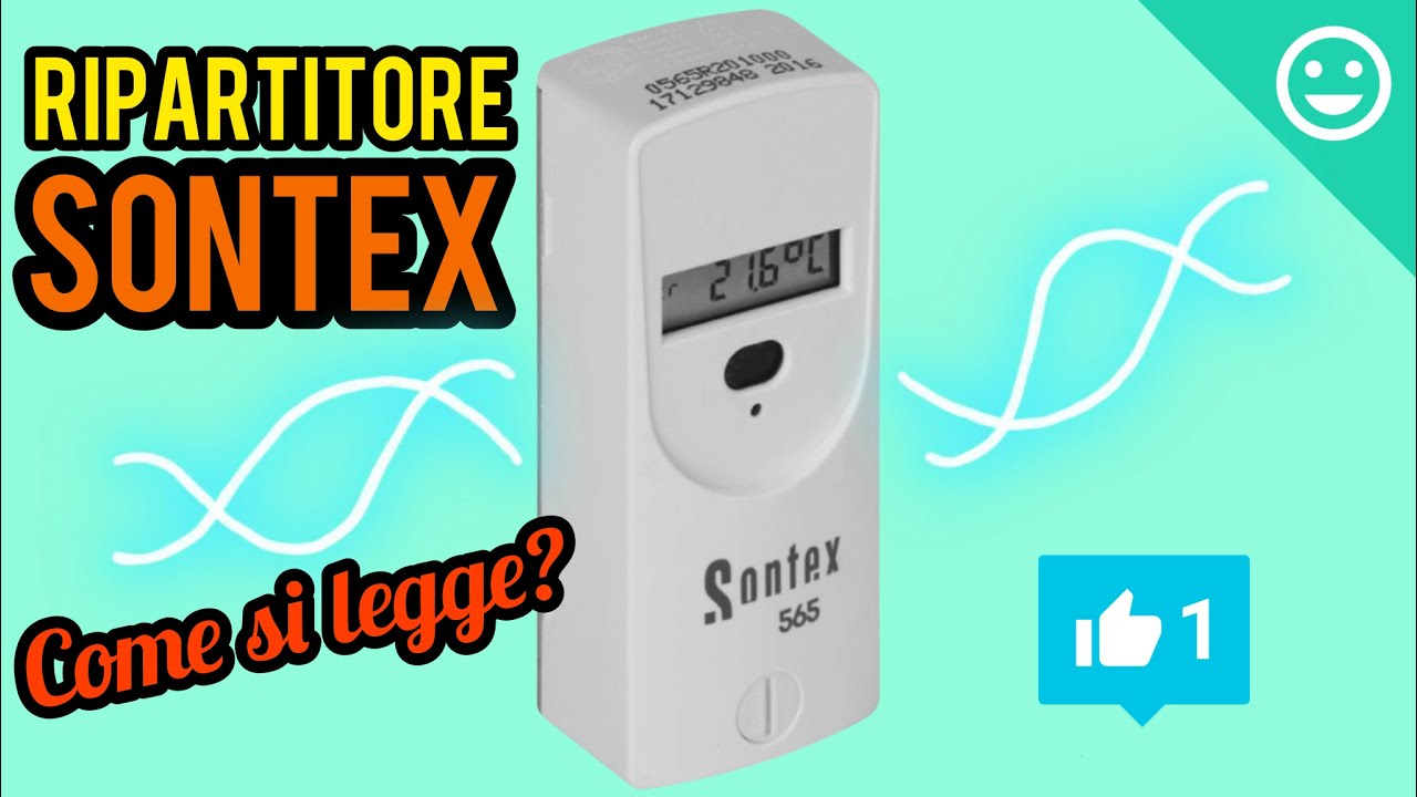 COME LEGGERE UN RIPARTITORE SONTEX 556 565 566 RADIO