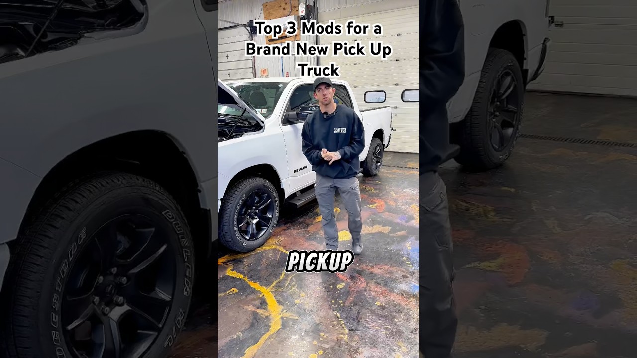 3 лучших модификации для вашего нового пикапа #cardetailing #rustproof #ram