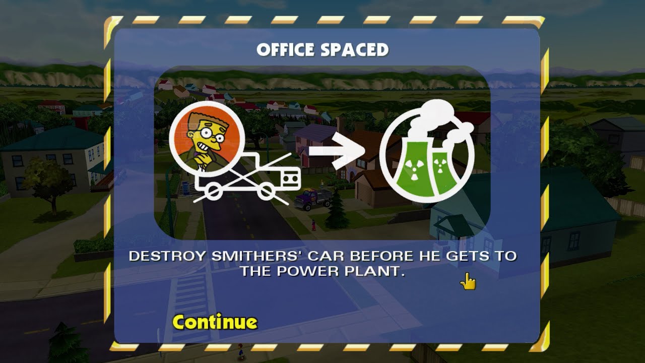 [4K] Office Spaced | Level 1 | Mission 3 | The Simpsons Hit & Run