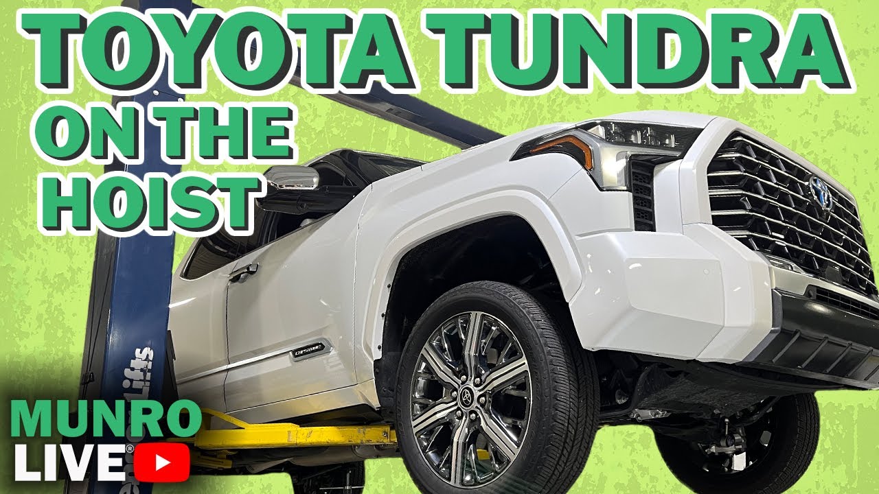 Обзор гибридного подъемника Toyota Tundra TRD 2022 года | Днище, подвеска