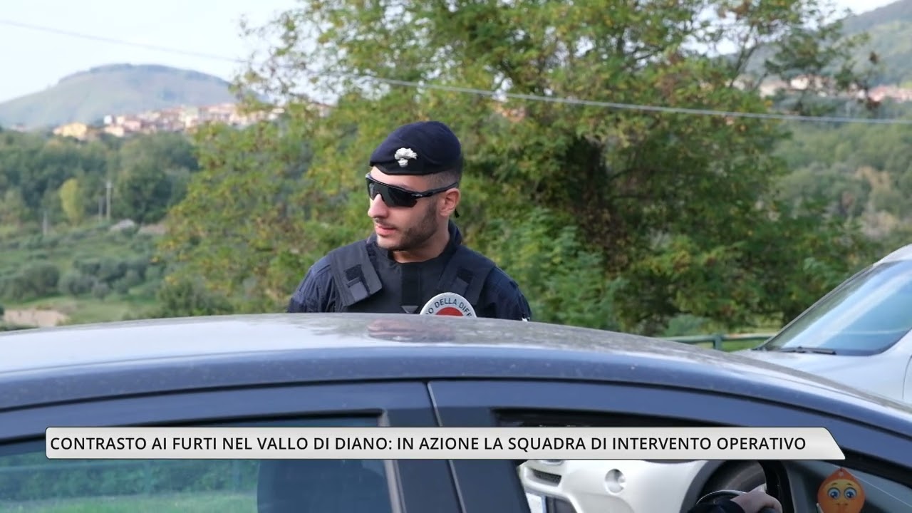Sala Consilina, allarme furti sul territorio: l'Arma dei Carabinieri invia la S.I.O.