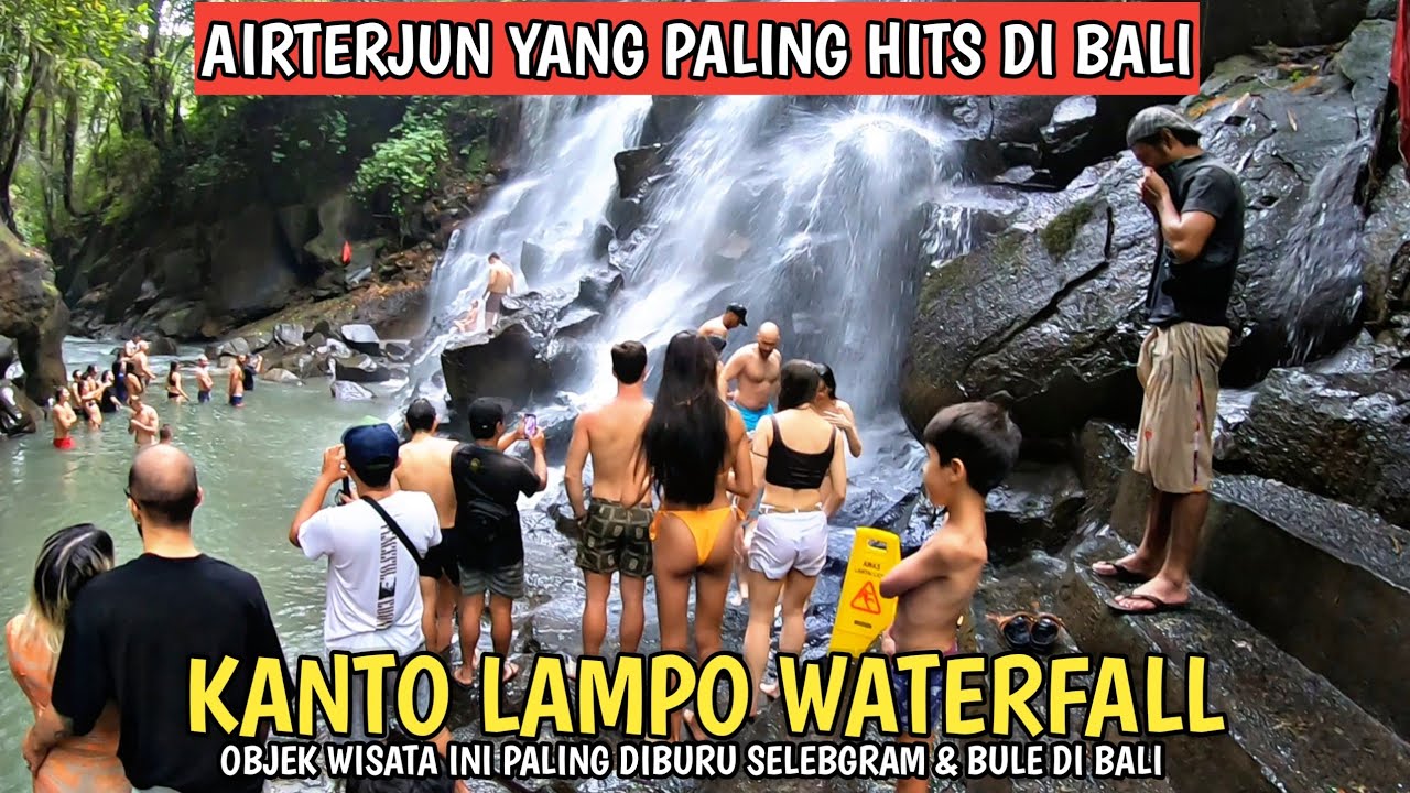 BALI !! AIR TERJUN KANTO LAMPO  WATERFALL  BALI | INFO BALI HARI INI