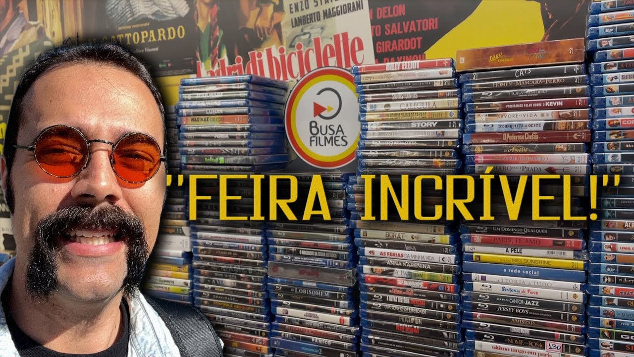 Minha última parada: BAZAR DA SÉTIMA ARTE - FEIRA DE MÍDIA FÍSICA E MUITA ALEGRIA