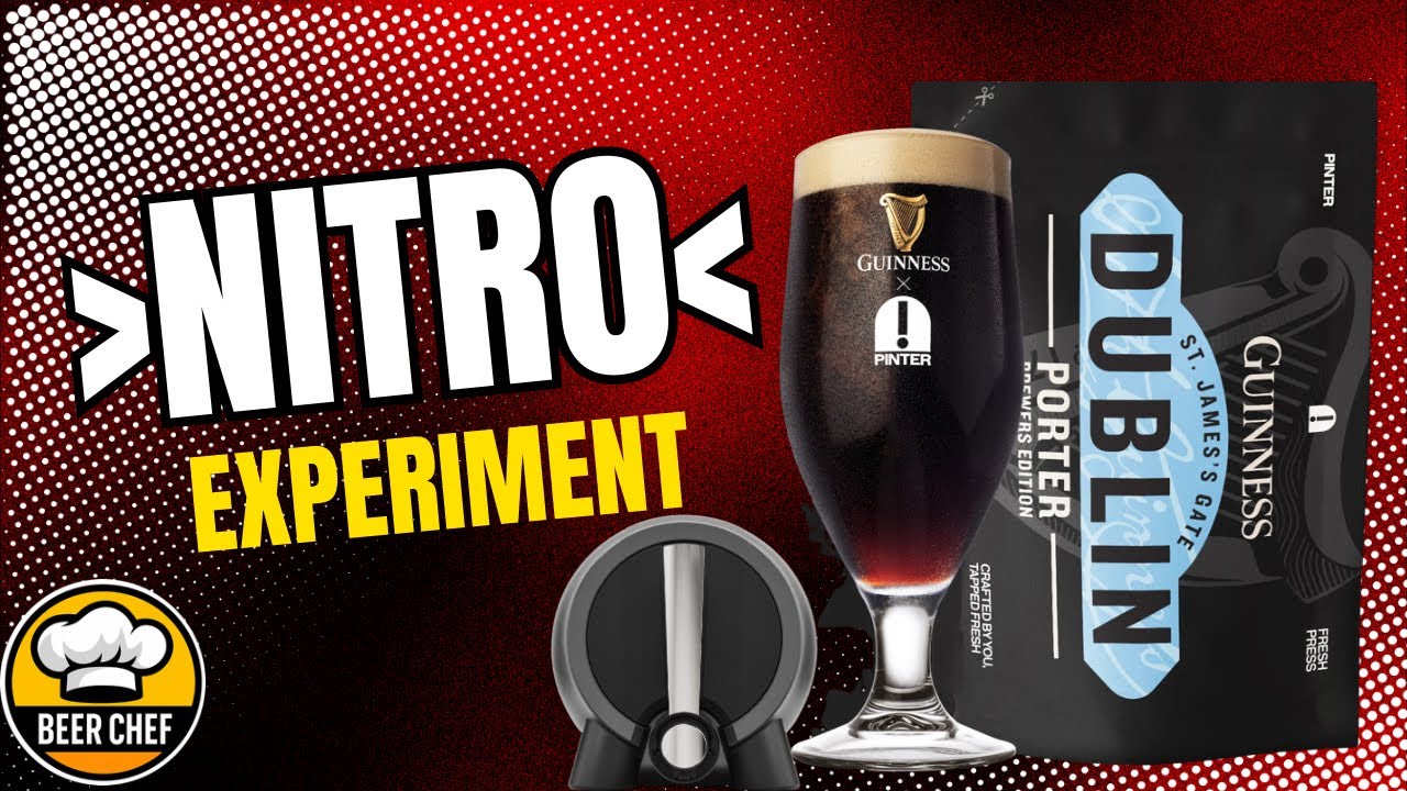 Можно ли залить пиво Pinter Nitro? | Тест на повышение квалификации Dublin Porter