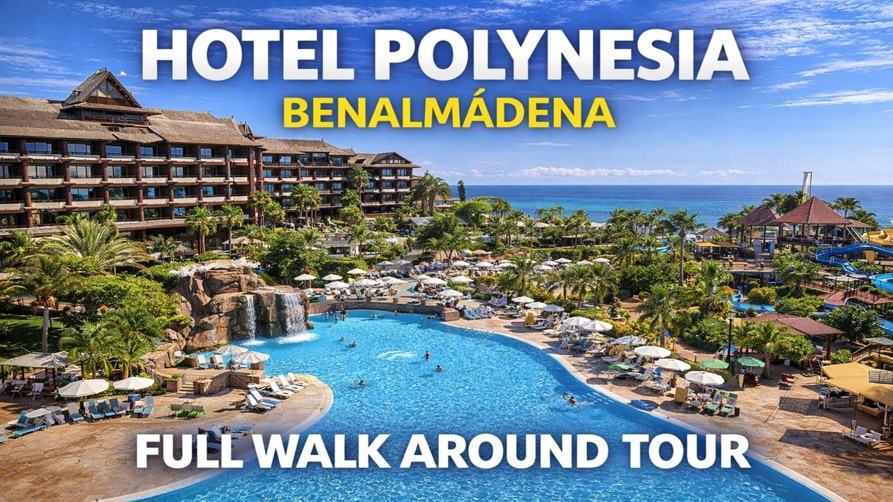 Отель Polynesia Benalmádena 🇪🇸 | Полный тур + пляжный клуб и бассейны!