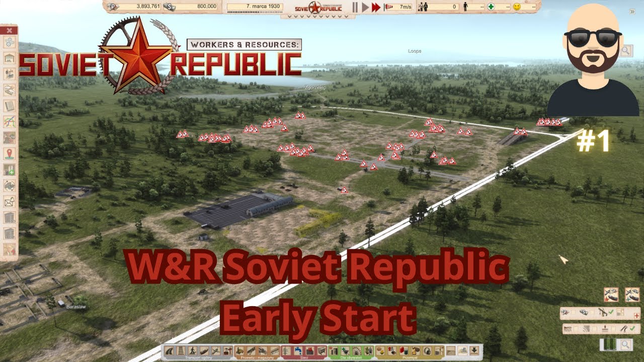 W&R Soviet Republic Early Start #01 – Новое начало в реалистичном режиме