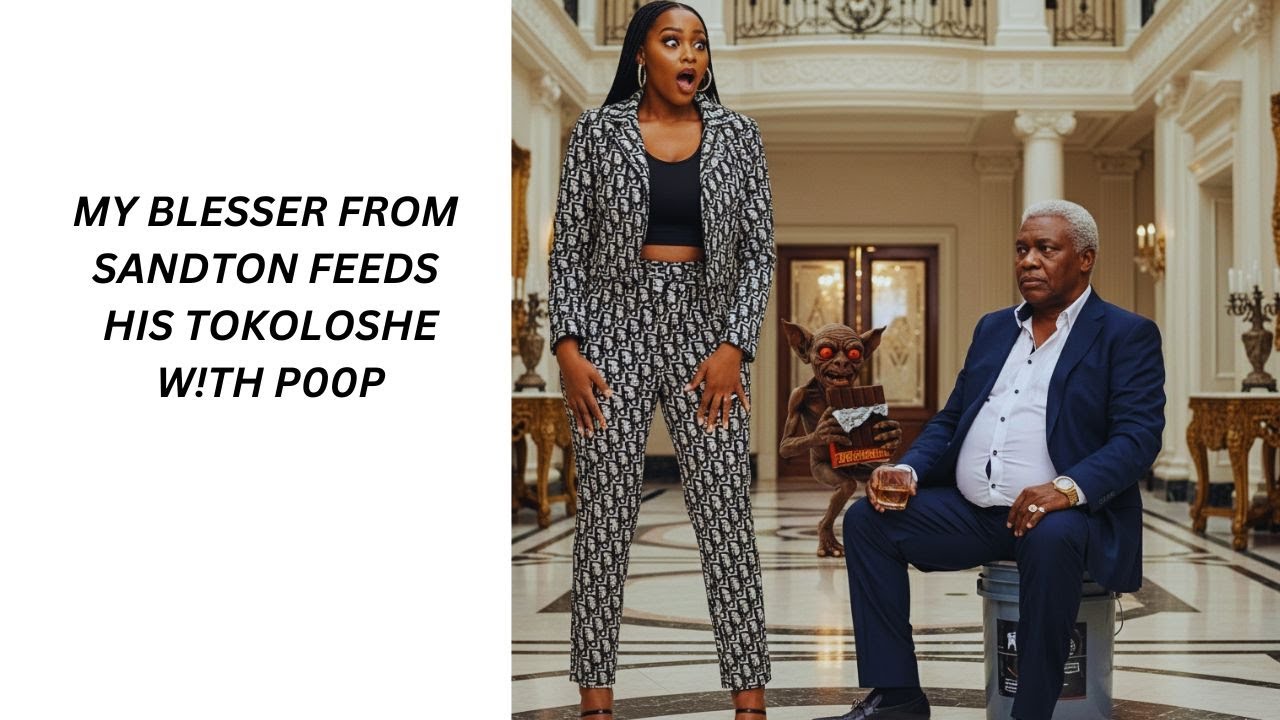 MY BLESSER FROM SANDTON FEEDS HIS TOKOLOSHE W!TH P00P
