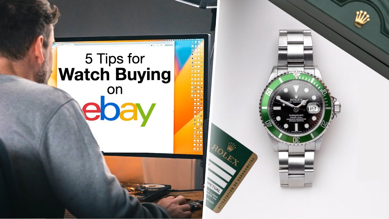 How to buy a watch on eBay