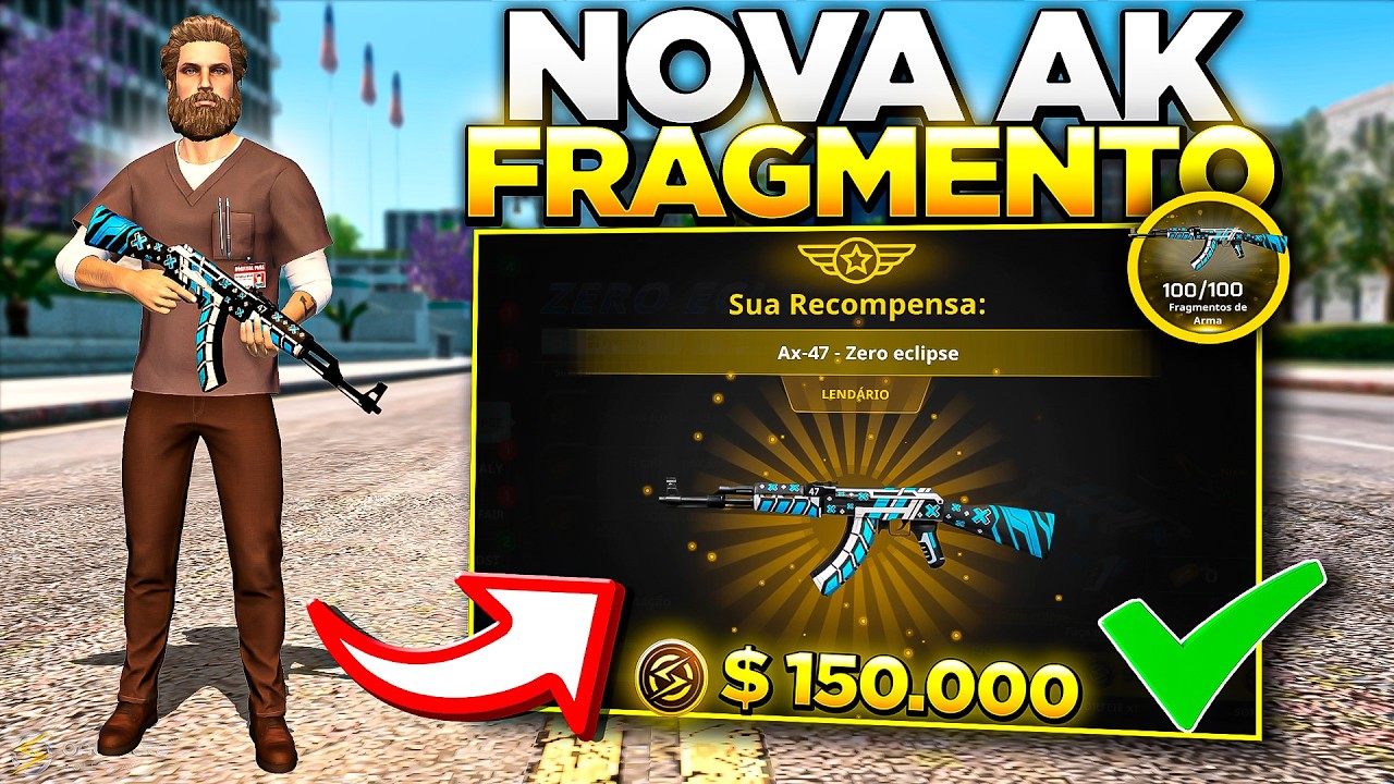 PEGANDO A NOVA AK LEND&Aacute;RIA DE FRAGMENTO DO ONE STATE RP