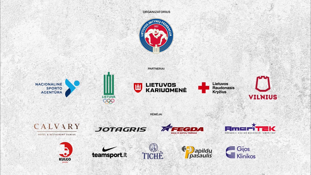 2026 m. Lietuvos imtynių čempionatas Kilimas C