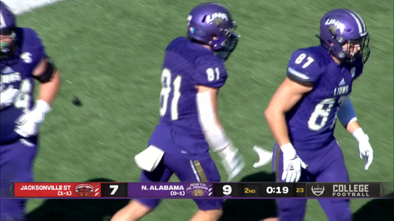 North Alabama Football vs Jacksonville State Highlights