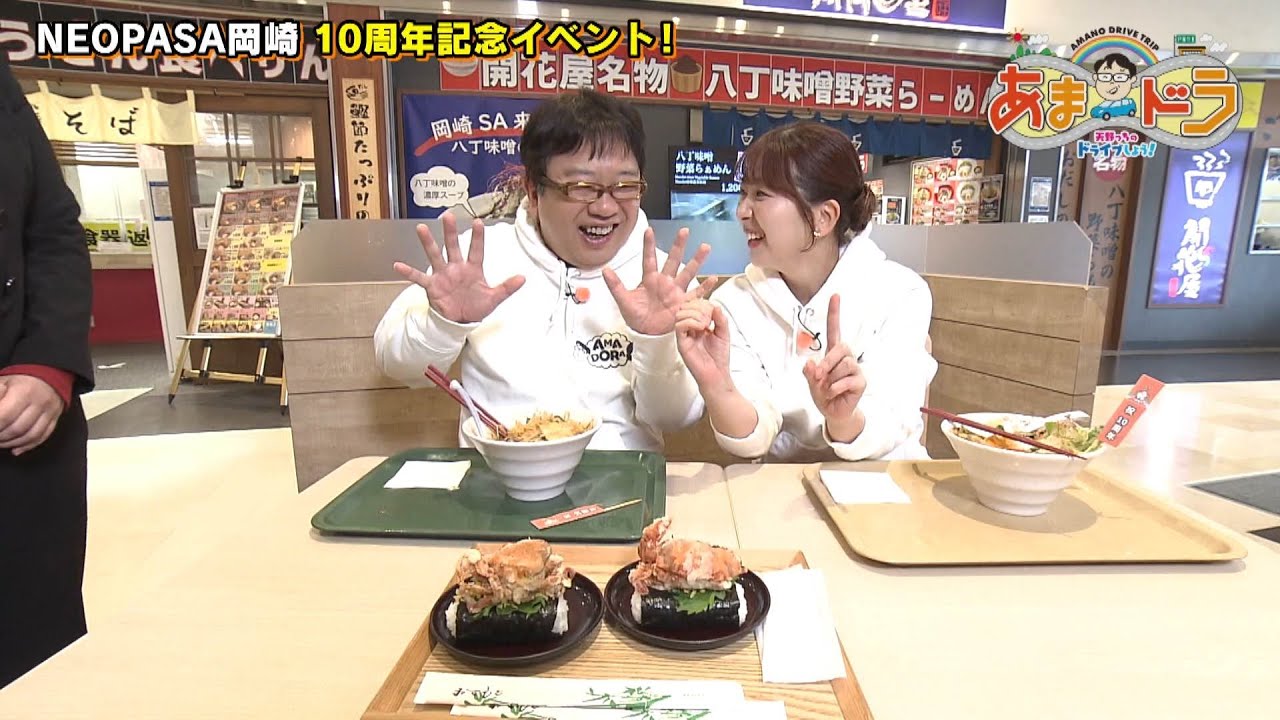 【愛知最大級のSA】NEOPASA岡崎（愛知県岡崎市）【あまドラ～天野っちのドライブしよう！！～】