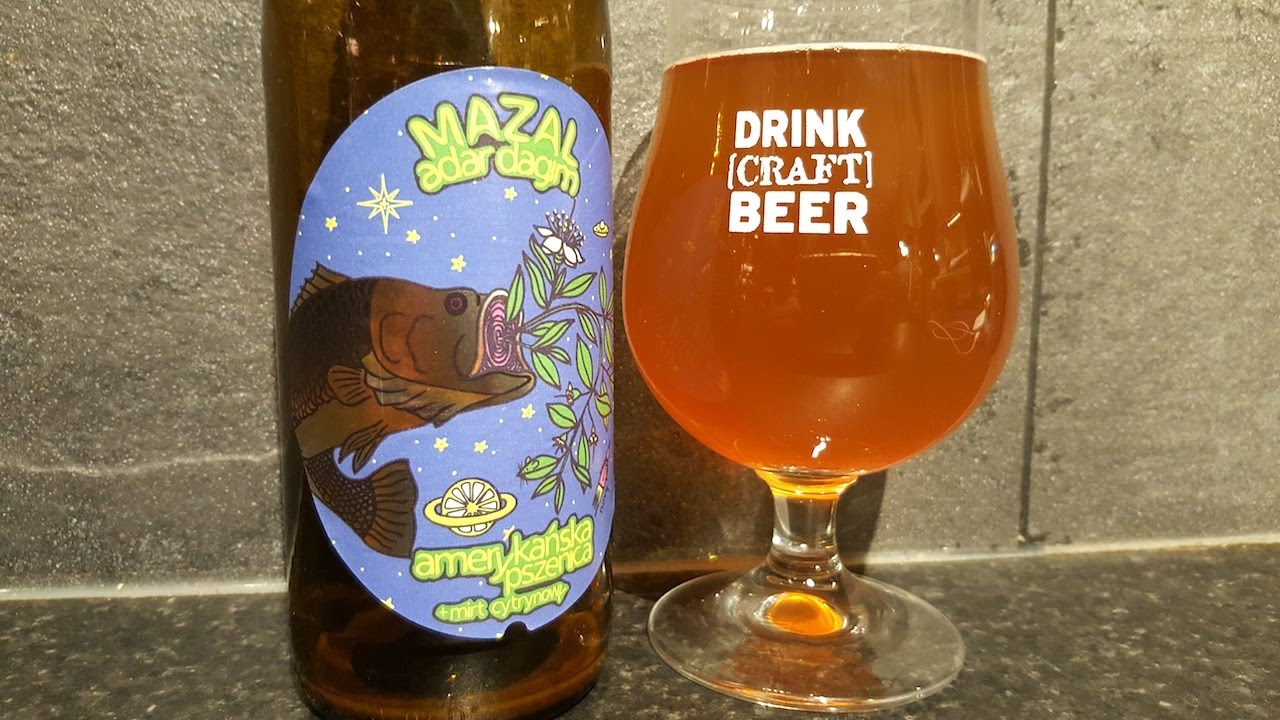 Browar Golem Mazal Adar Dagim Amerykańska Pszenica | Polish Craft Beer Review