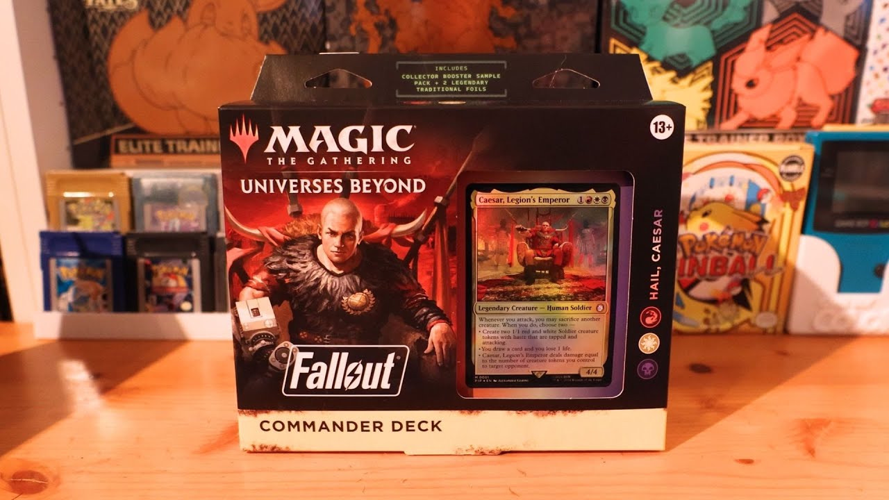 MTG Fallout Hail Caesar Commander Deck Unbox/Review