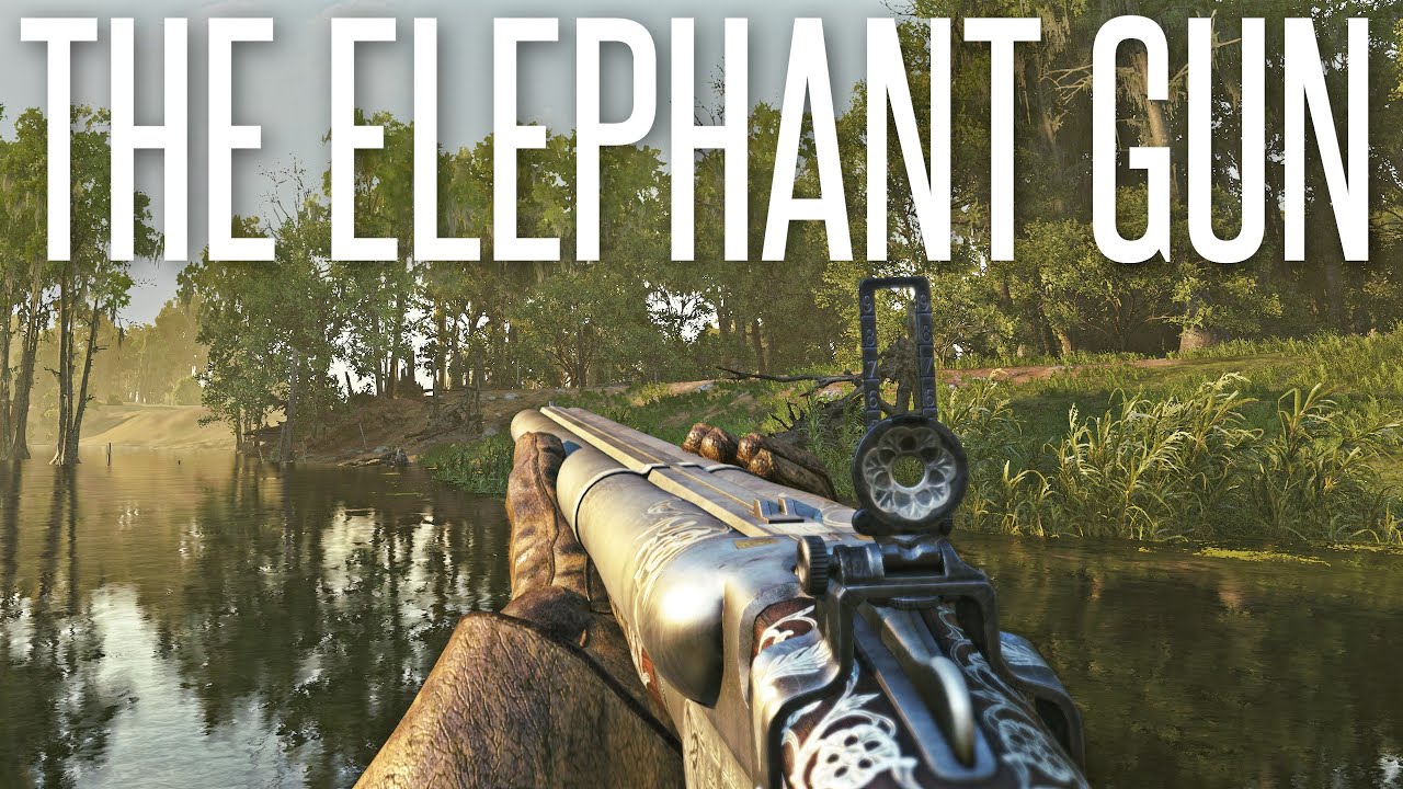HUNTING PLAYERS WITH THE ELEPHANT GUN - Hunt: Showdown Gameplay 4K