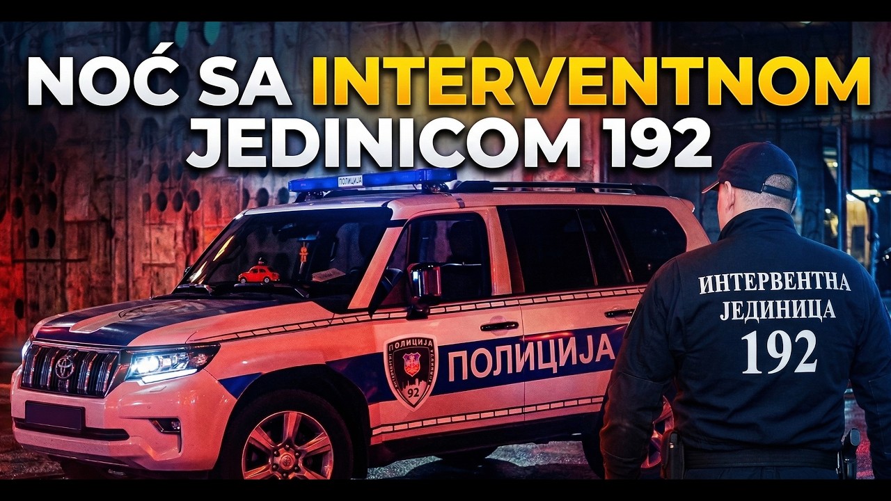 U kući devojke nađeno 200 komada municije i droga: Ovako izgleda noć sa Interventnom jedinicom 192