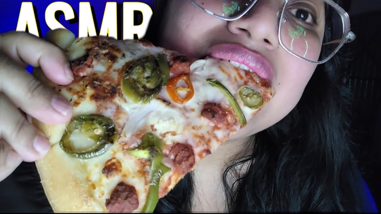 ASMR COMIENDO PIZZA 🍕